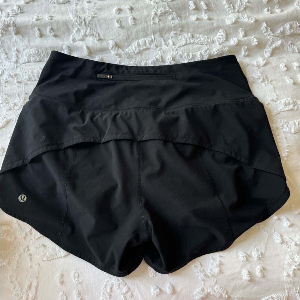 Lululemon High Rise Speed Up Shorts 4”